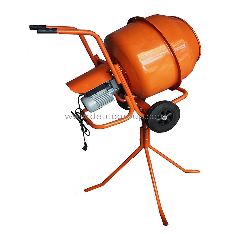 1120L hand push cement mixer with stands
